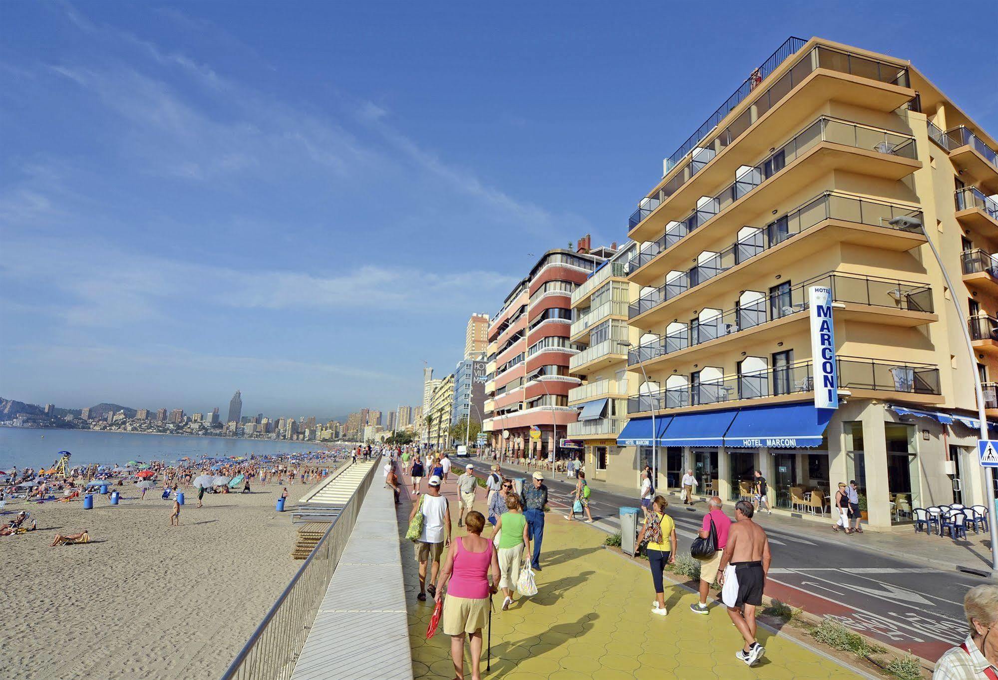 Hotel Marconi Benidorm Exterior foto